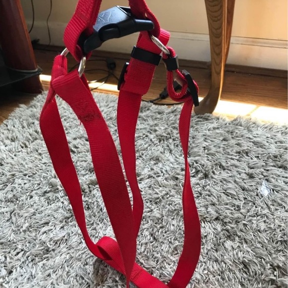 Youly's Red Webbed Nylon Dog Harness XXXLG Saint Bernard, Bull Mastiff, Big Dogs - Picture 8 of 9